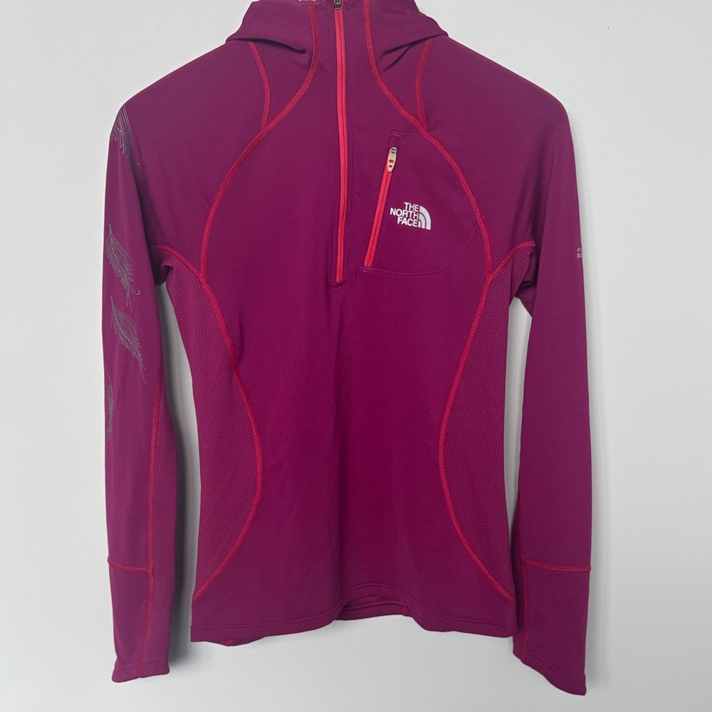 The North Face Women’s Magenta and Red Active Hoodie